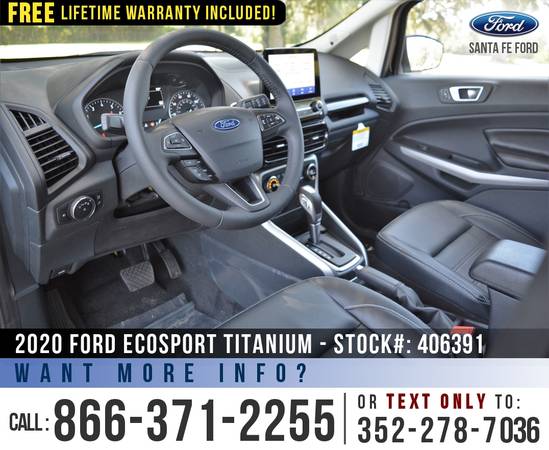 2020 FORD ECOSPORT TITANIUM 7, 000 off MSRP! for sale in Alachua, FL – photo 9