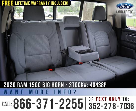2020 Ram 1500 Big Horn 4WD *** Homelink, Camera, Cruise Control ***... for sale in Alachua, AL – photo 15