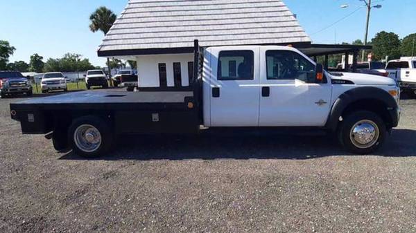 2015 Ford F-550 XL Crew-Cab Flatbed 4X4 Delivery Anywhere - cars & for sale in Deland, FL – photo 9