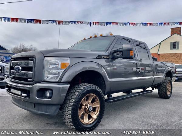 2014 Ford F-350 Crew Cab Lariat 4X4 LONG BED! LOADED! - cars & for sale in Finksburg, PA – photo 2