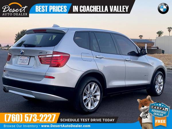 PRICE BREAK on this 2013 BMW X3 xDrive28i AWD 75,000 MILES xDrive28i... for sale in Palm Desert , CA – photo 5