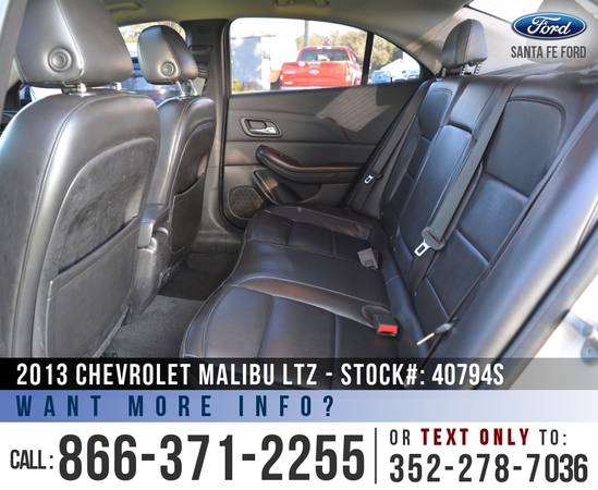 *** 2013 Chevrolet Malibu LTZ *** Remote Start - Camera - Sunroof -... for sale in Alachua, FL – photo 18