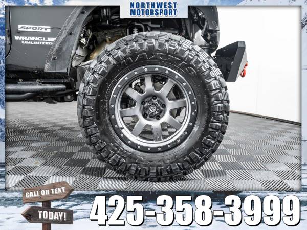 Lifted 2013 *Jeep Wrangler* Unlimited Sport 4x4 - cars & trucks - by... for sale in Lynnwood, WA – photo 9