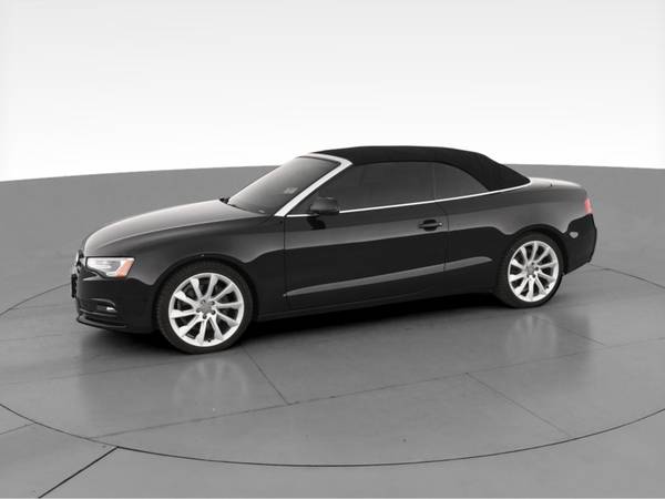 2014 Audi A5 Premium Plus Cabriolet 2D Convertible Black - FINANCE -... for sale in Colorado Springs, CO – photo 4