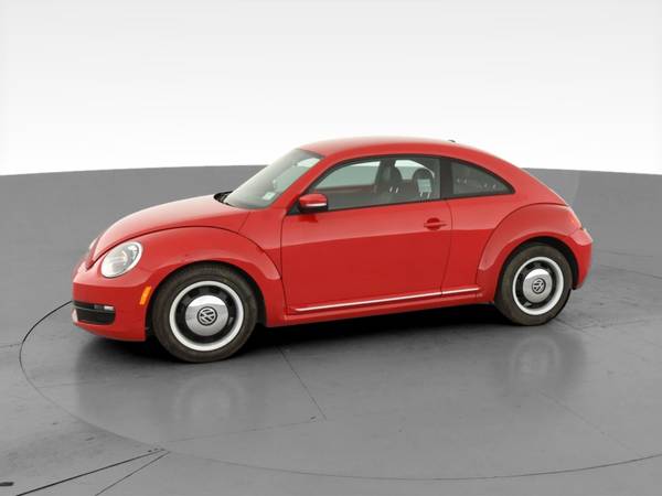 2012 VW Volkswagen Beetle 2.5L Hatchback 2D hatchback Red - FINANCE... for sale in Lewisville, TX – photo 4