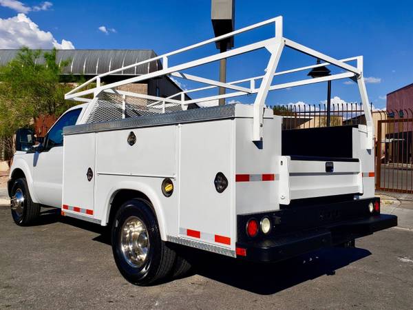 2012 FORD F-350 UTILITY SERVICE BED TRUCK "32k MILES" DUAL REAR WHEELS for sale in Modesto, CA – photo 8