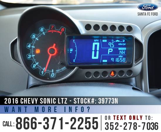 *** 2016 CHEVY SONIC LTZ *** 40+ Used Vehicles UNDER $12K! for sale in Alachua, FL – photo 15