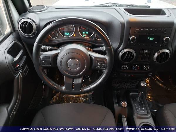 2016 JEEP WRANGLER UNLIMITED SPORT/4X4/65K MILES/ WHITE/ WE... for sale in Tyler, TX – photo 19