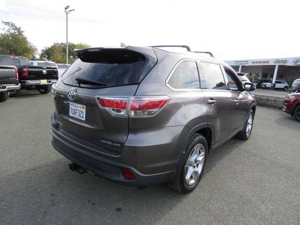 2015 Toyota Highlander SUV Limited (Predawn Gray Mica) - cars &... for sale in Lakeport, CA – photo 7