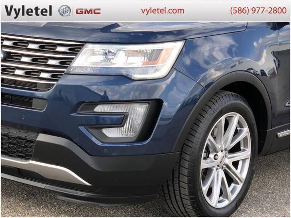 2017 Ford Explorer SUV Limited FWD - Ford Blue Jeans Metallic - cars... for sale in Sterling Heights, MI – photo 6