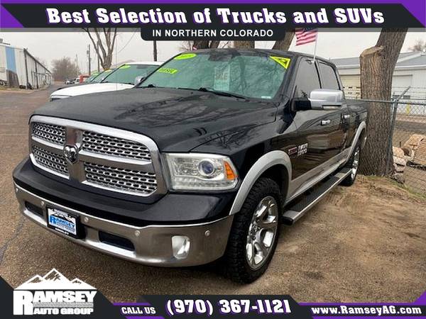2015 Ram 1500 Crew Cab Laramie Pickup 4D 4 D 4-D 6 1/3 ft FOR ONLY for sale in Greeley, CO – photo 4