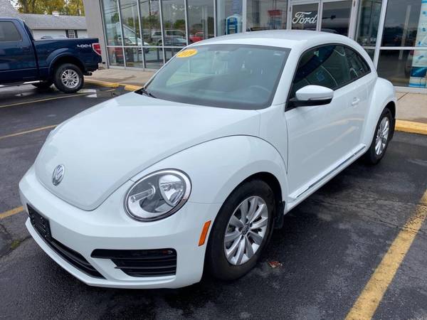 2019 VW Volkswagen Beetle coupe WHITE - cars & trucks - by dealer -... for sale in Terre Haute, IN – photo 3