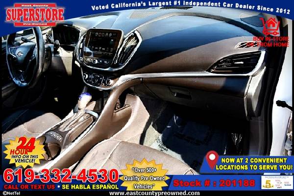 2017 CHEVROLET VOLT PREMIER SEDAN-EZ FINANCING-LOW DOWN! - cars &... for sale in El Cajon, CA – photo 4