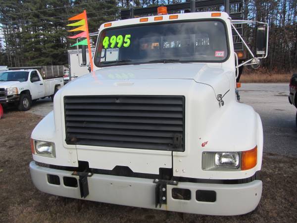 1992 INT 4600 rack body dump - cars & trucks - by dealer - vehicle... for sale in Goffstown, NH – photo 2
