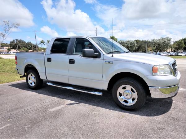 2007 FORD F-150 CREW CAB CLEAN CARFAX 107K MILES $990 DOWN FINANCE ALL for sale in Pompano Beach, FL – photo 4