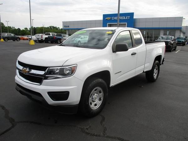 2020 Chevy Chevrolet Colorado Work Truck pickup White - cars & for sale in Goldsboro, NC – photo 3