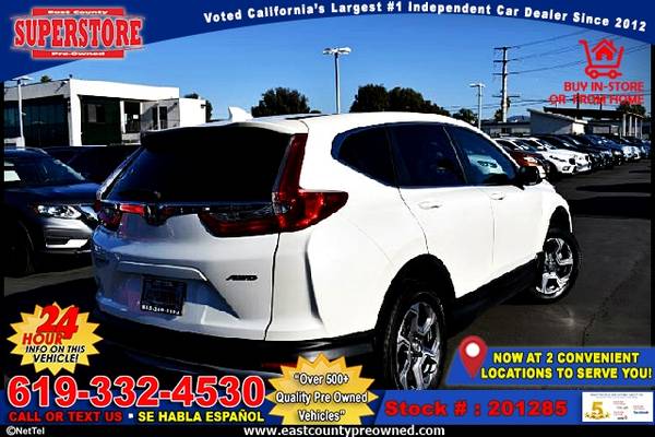 2017 HONDA CR-V EX SUV-EZ FINANCING-LOW DOWN! - cars & trucks - by... for sale in El Cajon, CA – photo 6