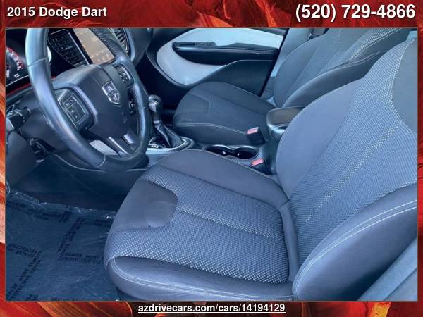 2015 Dodge Dart SXT 4dr Sedan ARIZONA DRIVE FREE MAINTENANCE FOR 2 for sale in Tucson, AZ – photo 9
