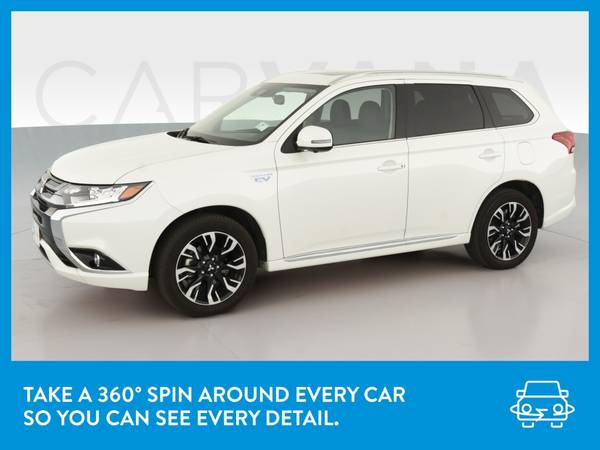 2018 Mitsubishi Outlander PHEV GT Sport Utility 4D suv White for sale in Indianapolis, IN – photo 3