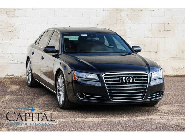 2013 A8 L Quattro 4.0T V8 w/Night Vision, Tons of Technology! 20" Rims for sale in Eau Claire, MN – photo 2