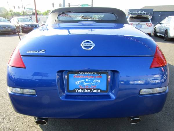 2007 Nissan 350Z 2dr Roadster Manual *BRIGHT BLUE* 70K CLEANEST... for sale in Milwaukie, OR – photo 8
