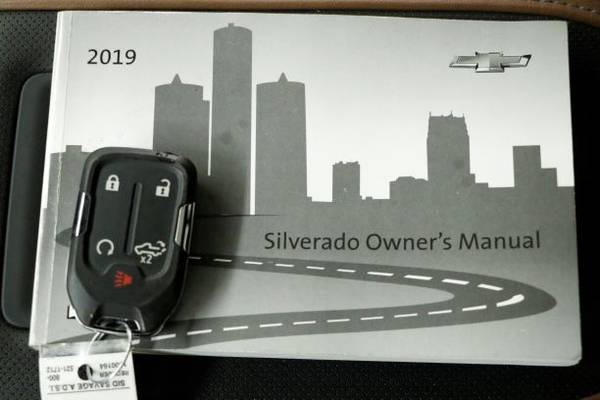 TOUGH White SILVERADO 2019 Chevy 1500 HIGH COUNTRY 4X4 4WD Crew for sale in clinton, OK – photo 17