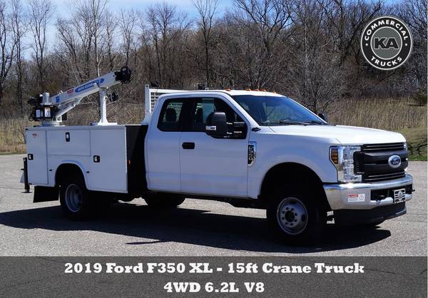2015 Ford F250 XL - Service Utility Truck Pickup Flatbed - 4WD 6 2L for sale in Dassel, ND – photo 3