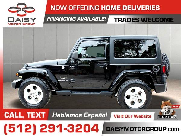 2013 Jeep Wrangler 2dr 2 dr 2-dr Sahara for only 527/mo! - cars & for sale in Round Rock, TX – photo 9