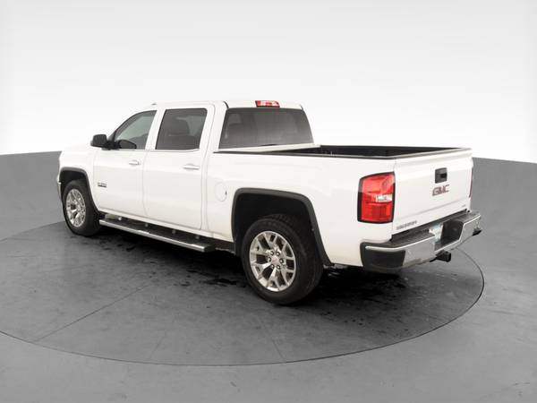 2015 GMC Sierra 1500 Crew Cab SLT Pickup 4D 5 3/4 ft pickup White for sale in Harker Heights, TX – photo 7