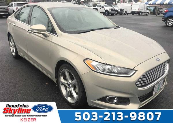 2015 Ford Fusion FWD SE 2.5 2.5L iVCT - cars & trucks - by dealer -... for sale in Keizer , OR – photo 2
