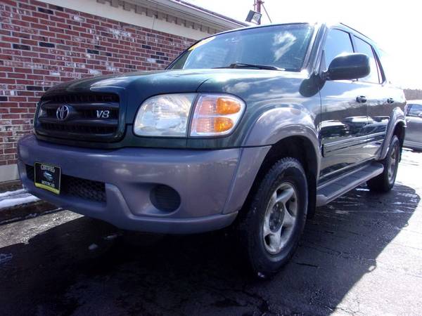 2001 Toyota Sequoia SR5 4x4, 281k Miles, Auto, Green/Tan Leather,... for sale in Franklin, NH – photo 7