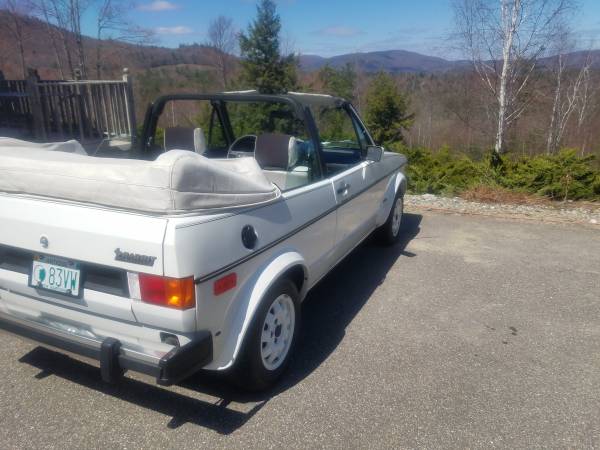 '83 Volkswagon Rabbit Cabrio Wolfsburg Edition - cars & trucks - by... for sale in Los Angeles, CA – photo 2