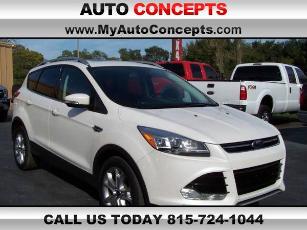 2014 FORD ESCAPE TITANIUM 4WD ECOBOOST SUV ONE OWNER GORGEOUS LOADED for sale in Joliet, IL