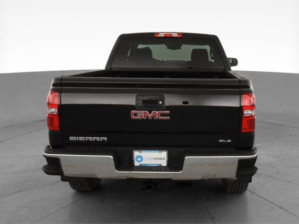 2014 GMC Sierra 1500 Double Cab SLE Pickup 4D 6 1/2 ft pickup Black... for sale in Hartford, CT – photo 9