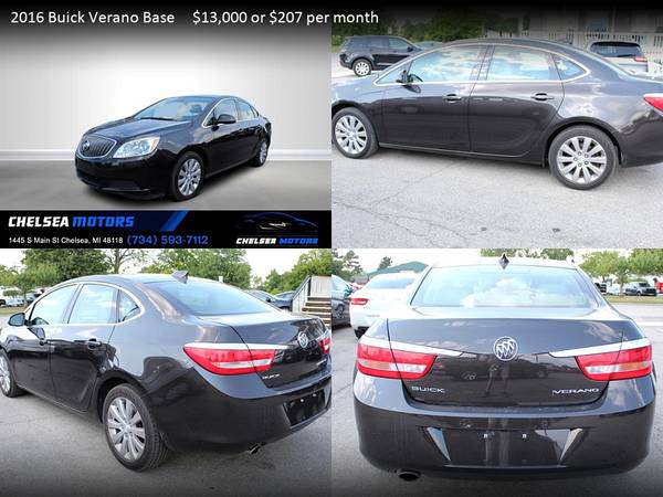 2016 Buick *Verano* *Base* for ONLY $207/mo - cars & trucks - by... for sale in Chelsea, MI – photo 14