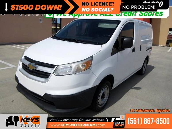 168/mo - 2015 Chevrolet City Express 1LT 1 LT 1-LT for sale in West Palm Beach, FL
