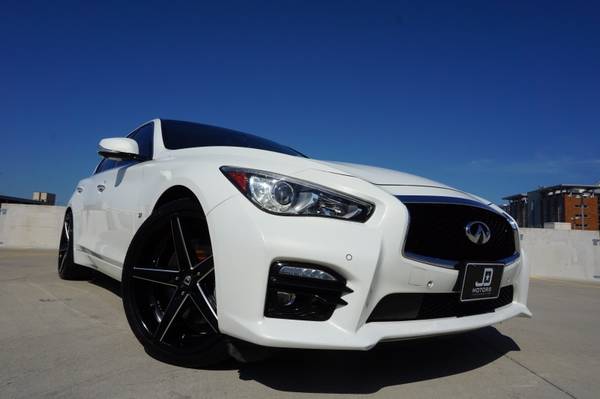 2014 INFINITI Q50 Sport AWD *(( Custom, Pearl White, LOADED ))* for sale in Austin, TX – photo 3