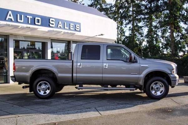 2005 Ford F-350 LOW MILES F350 Diesel 4x4 4WD Lariat Truck - cars &... for sale in Lynnwood, OR – photo 4