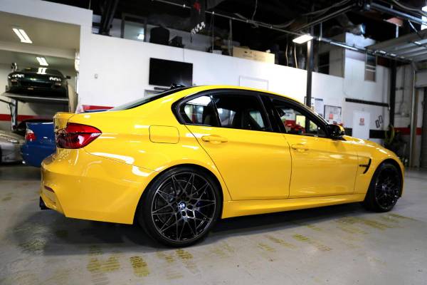 2018 BMW M3 Competition Package Individual Color Speed Yellow for sale in STATEN ISLAND, NY – photo 8