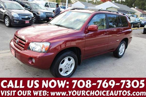 2007*TOYOTA*HIGHLANDER*1OWNER LEATHER SUNROOF KEYLES GOOD TIRES 190685 for sale in posen, IL – photo 3