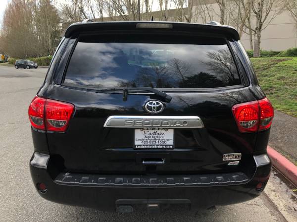 2015 Toyota Sequoia Platinum 4WD - 5 7L V8, DVD, Navi, Loaded for sale in Kirkland, WA – photo 6