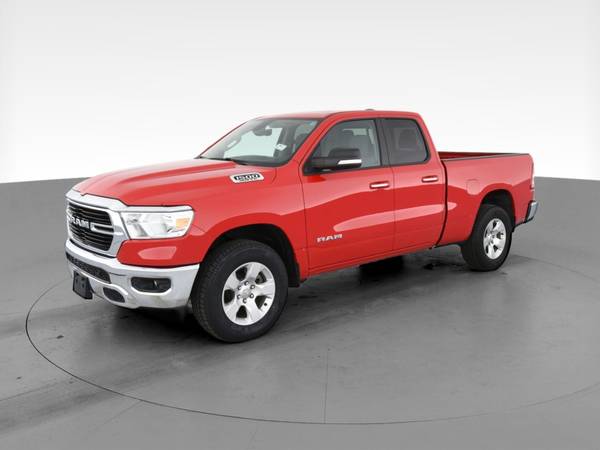 2020 Ram 1500 Quad Cab Big Horn Pickup 4D 6 1/3 ft pickup Red - -... for sale in Oklahoma City, OK – photo 3
