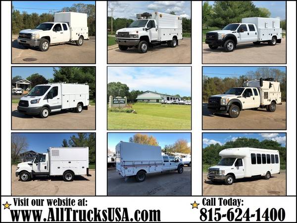 Cab & Chassis Trucks - FORD CHEVY DODGE GMC 4X4 2WD 4WD Gas & Diesel... for sale in Rockford, IL – photo 18