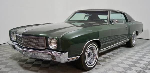 1970 *Chevrolet* *Monte Carlo* Green for sale in Scottsdale, AZ – photo 2