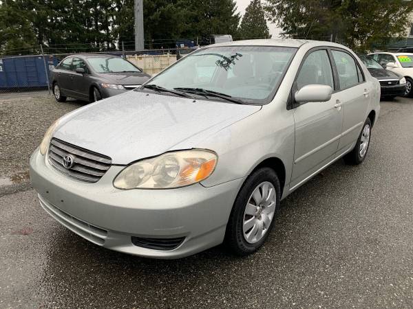 2003 Toyota Corolla CE 1 8L Automatic! Fuel Efficient! We for sale in Lynnwood, WA – photo 7
