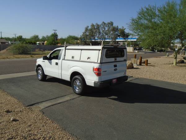 2014 FORD F150 STANDARD CAB WORK TRUCK WITH UTILITY SHELL for sale in Phoenix, CA – photo 3