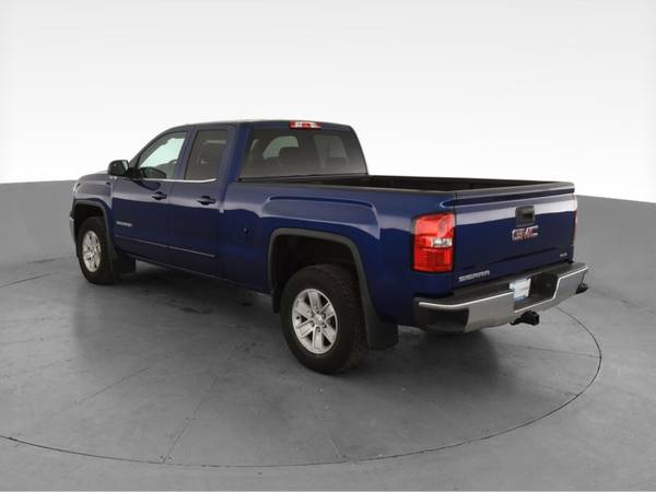2014 GMC Sierra 1500 Double Cab SLE Pickup 4D 6 1/2 ft pickup Blue -... for sale in Bronx, NY – photo 7
