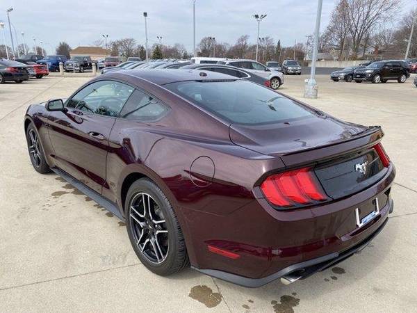 2018 Ford Mustang coupe EcoBoost - Ford Royal Crimson - cars & for sale in St Clair Shrs, MI – photo 8