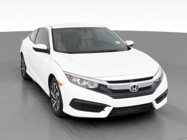 2018 Honda Civic LX Coupe 2D coupe White - FINANCE ONLINE - cars &... for sale in Greenville, NC – photo 16