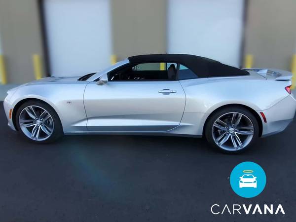 2017 Chevy Chevrolet Camaro LT Convertible 2D Convertible Silver - -... for sale in irving, TX – photo 5
